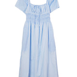 Ciao Lucia - Fiorella Sky Gingham Midi Dress