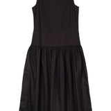 Ciao Lucia - Jenetta Black Cotton Poplin Dress