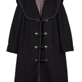 Ciao Lucia - Malla Black Wool Coat
