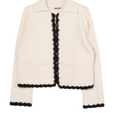 Ciao Lucia - Reyla Ivory Knit Jacket