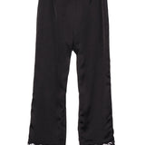 Ciao Lucia - Gilly Black Satin Pant