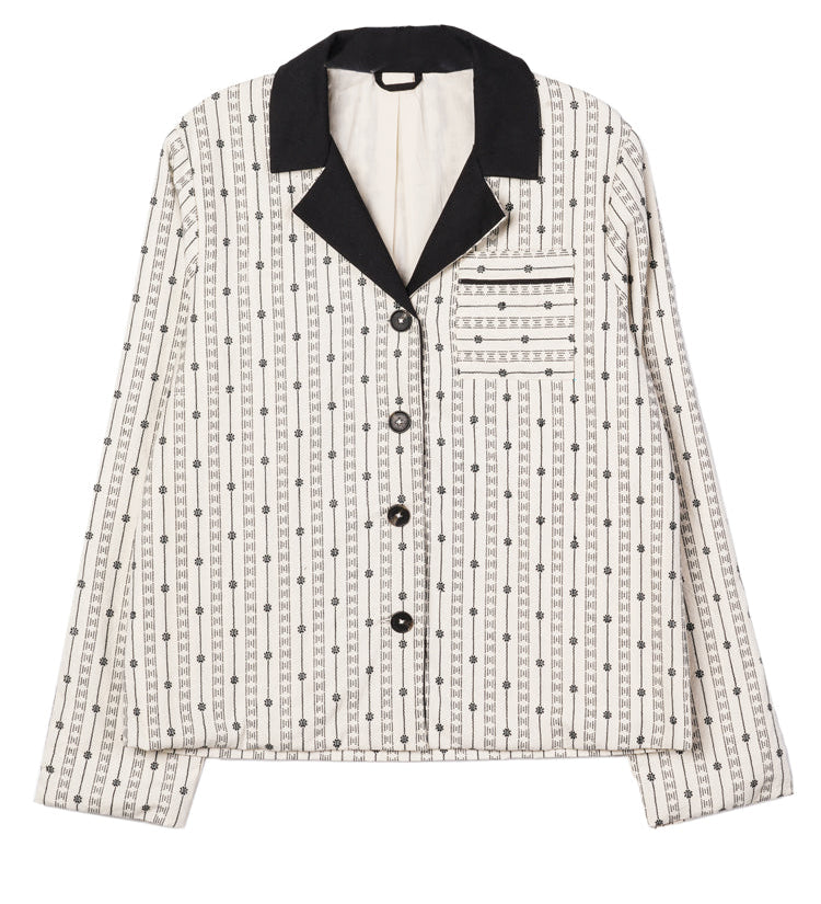 Ciao Lucia - Talia Embroidered Cotton Twill Jacket