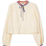 Ciao Lucia - Salm Palma Cotton Voile Top