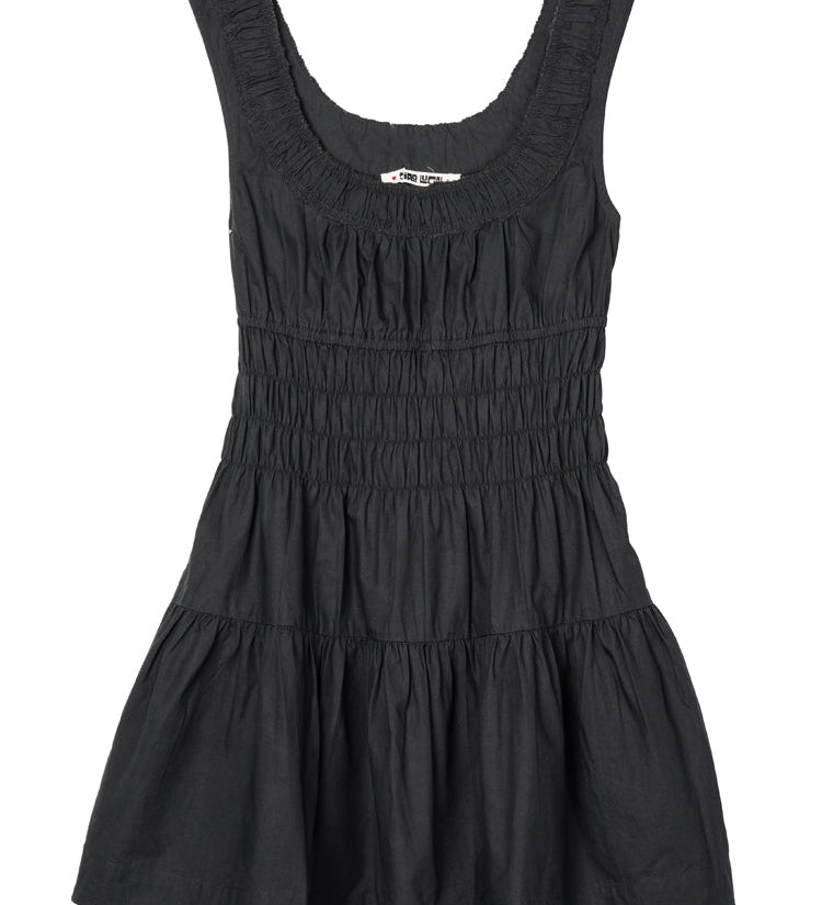 Ciao Lucia - Kala Black Cotton Dress