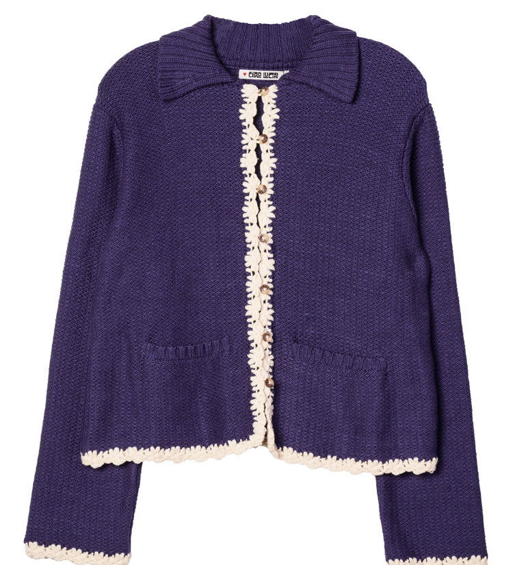 Ciao Lucia - Reyla Midnight Knit Jacket