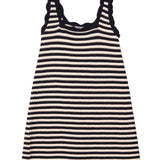 Ciao Lucia - Domeka Navy Stripe Knit Dress