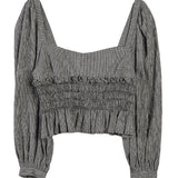 Ciao Lucia - Katina Top Gingham