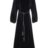 Ciao Lucia - Magdalena Dress Black Velvet