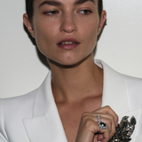 Dorsey - HOUGHTON, LAB EMERALD PINKY RING, SILVER