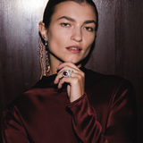 Dorsey - SPENCER, LAB RED SAPPHIRE RING, SILVER