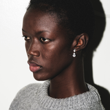 Dorsey - DELPHINE EARRINGS IN LAB WHITE SAPPHIRE