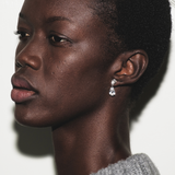Dorsey - DELPHINE EARRINGS IN LAB WHITE SAPPHIRE