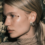 Dorsey - CRAWFORD EARRINGS IN LAB WHITE SAPPHIRE