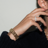 Dorsey - LEONORA LINK BRACELET, GOLD