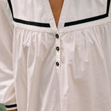 Ciao Lucia - Helena Dress White Cotton Poplin