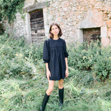 Ciao Lucia - Jolin Black Cotton Dress