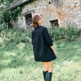 Ciao Lucia - Jolin Black Cotton Dress
