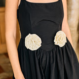 Ciao Lucia - Neroni Dress Black Rosette