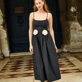 Ciao Lucia - Neroni Dress Black Rosette