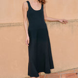 Ciao Lucia - Ivonne Black Sheer Knits Dress