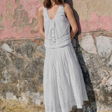 Ciao Lucia - Eugenia White Cotton Voile Top