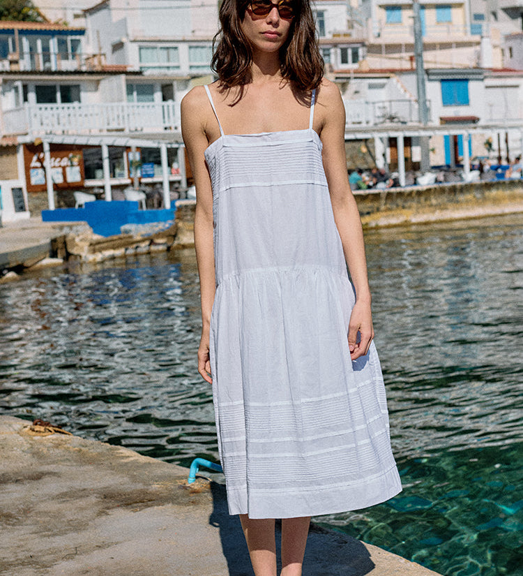 Ciao Lucia - Katy White Cotton Voile Dress