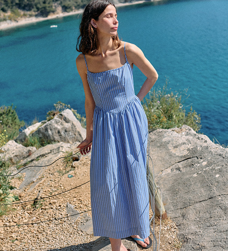 Ciao Lucia - Neroni Stripe Shirting Dress