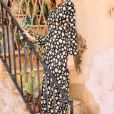 Ciao Lucia - Gaia Long Sleeve Midi Dress
