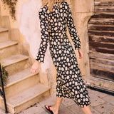 Ciao Lucia - Gaia Long Sleeve Midi Dress