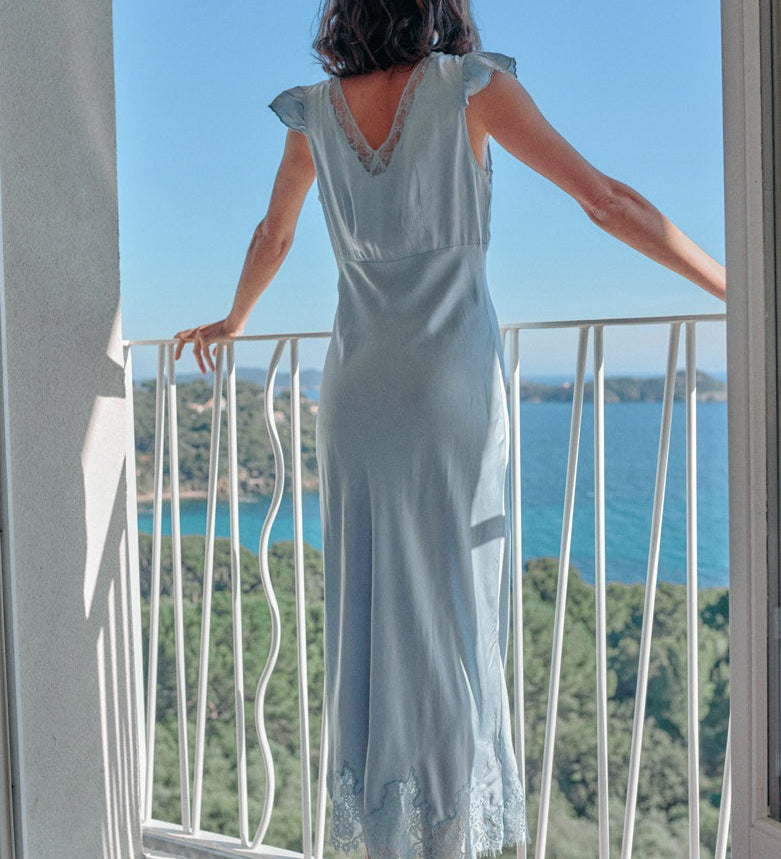 Ciao Lucia - Isol Bleu Silk Dress