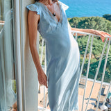 Ciao Lucia - Isol Bleu Silk Dress