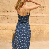Ciao Lucia - Russo Starfish Print Cotton Voile Midi Dress