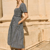 Ciao Lucia - Cassani Solar Print Cotton Poplin Dress