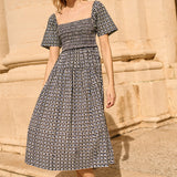 Ciao Lucia - Cassani Solar Print Cotton Poplin Dress