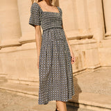 Ciao Lucia - Cassani Solar Print Cotton Poplin Dress
