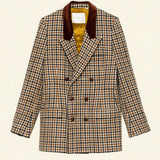 DÔEN - DUCCIO BLAZER -- ELLSWORTH HOUNDSTOOTH