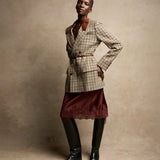 DÔEN - DUCCIO BLAZER -- ELLSWORTH HOUNDSTOOTH