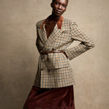 DÔEN - DUCCIO BLAZER -- ELLSWORTH HOUNDSTOOTH