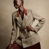 DÔEN - DUCCIO BLAZER -- ELLSWORTH HOUNDSTOOTH