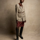 DÔEN - DUCCIO BLAZER -- ELLSWORTH HOUNDSTOOTH