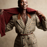 DÔEN - DUCCIO BLAZER -- ELLSWORTH HOUNDSTOOTH