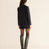 DÔEN - DUCCIO BLAZER -- MARIANNE PINSTRIPE