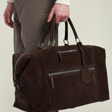 Métier - Vagabond Duffle Suede Chocolate