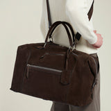 Métier - Vagabond Duffle Suede Chocolate