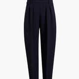 Khaite - Dugan Pant in Dark Navy