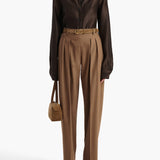 Khaite - Dugan Pant in Toffee