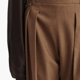 Khaite - Dugan Pant in Toffee