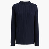 Khaite - Dylan Top in Dark Navy