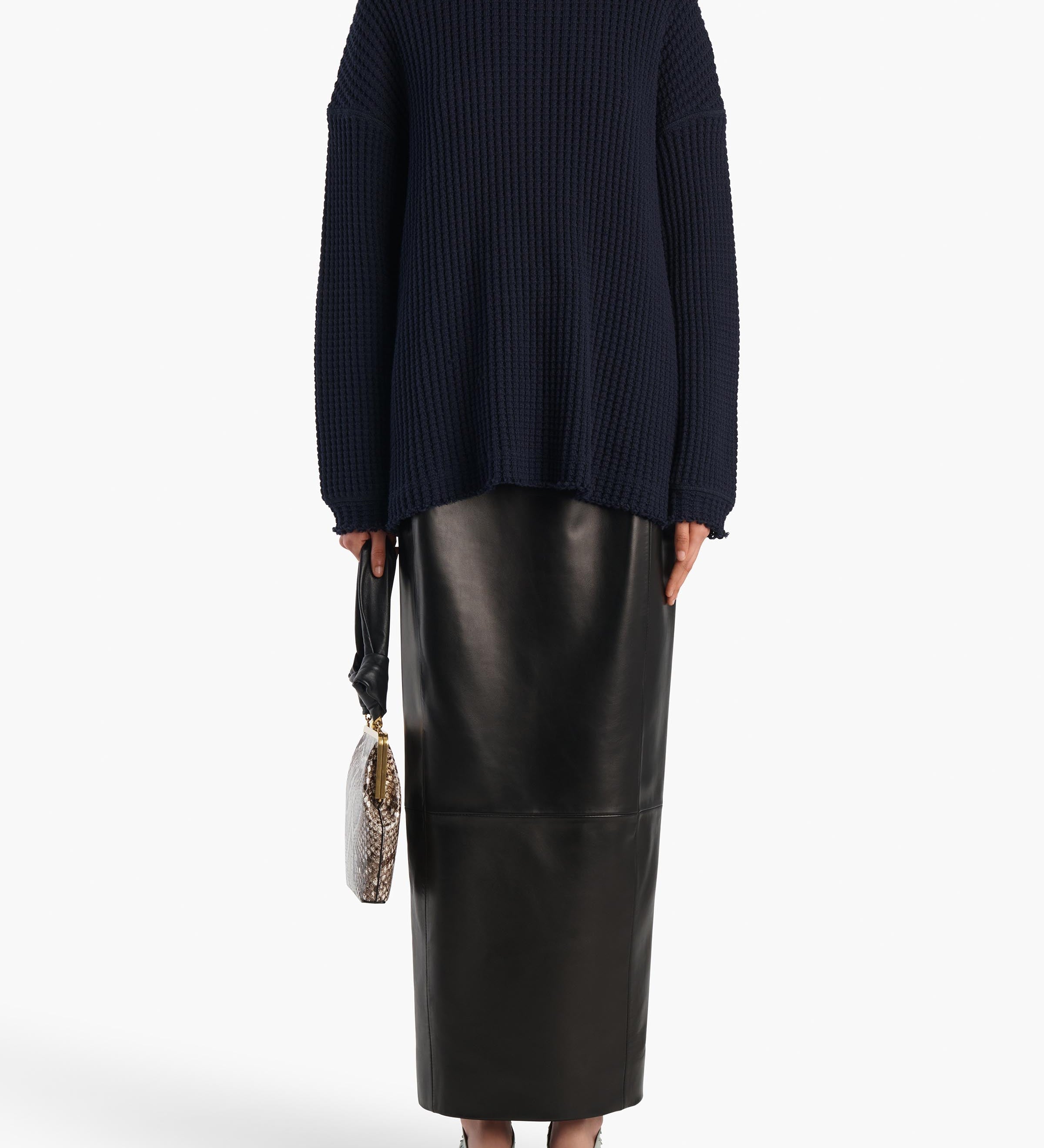 Khaite - Dylan Top in Dark Navy