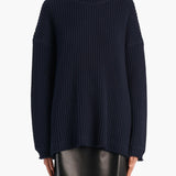 Khaite - Dylan Top in Dark Navy